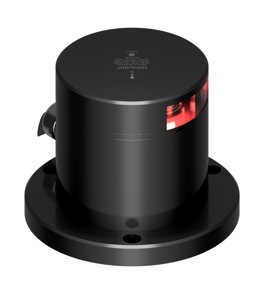 2nm 112,5° Red, Port, black anodized 2nm 112,5° Red, Port, black anodized